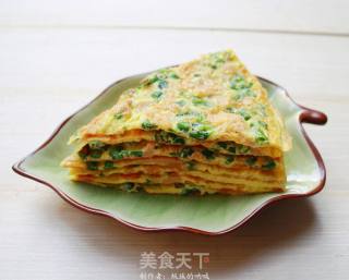 豆角粒煎蛋的做法步骤：9