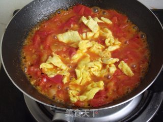 西红柿鸡蛋面（盖浇饭）的做法步骤：5