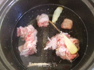 排骨苦菜粥的做法步骤：2