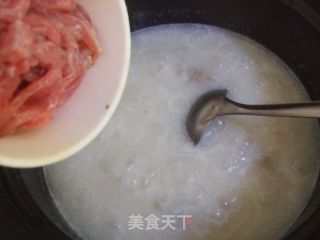 排骨苦菜粥的做法步骤：6