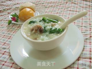 排骨苦菜粥的做法步骤：12