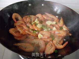 豉油对虾的做法步骤：4