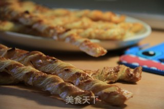 香酥杏仁条的做法步骤：1