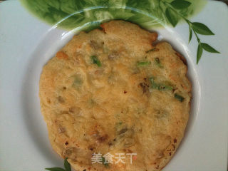 夏季早、晚餐必吃——榨菜鸡蛋葱花饼的做法步骤：10