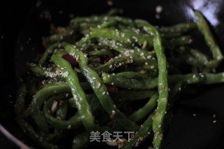干煸四季豆的做法步骤：7