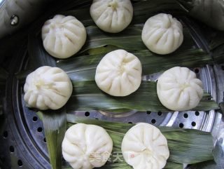 香葱鲜肉包的做法步骤：12