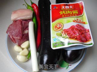 酱烧茄条的做法步骤：1