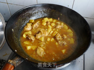 咖喱土豆鸡翅的做法步骤：12