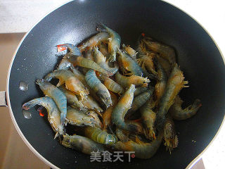 番茄大虾的做法步骤：5