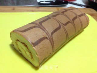 戚风蛋糕卷的做法步骤：14