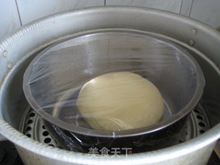 蜜豆普粉面包的做法步骤：5