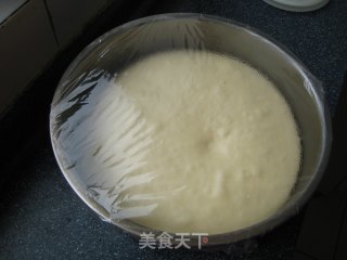 蜜豆普粉面包的做法步骤：6