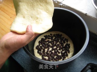 蜜豆普粉面包的做法步骤：9