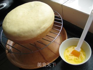 蜜豆普粉面包的做法步骤：13