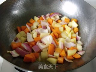 美味咖喱鸡肉饭的做法步骤：3