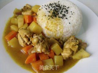 美味咖喱鸡肉饭的做法步骤：9