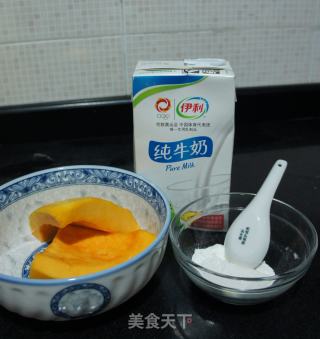 西式香浓滑口南瓜汤的做法步骤：1