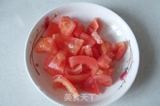 番茄炒腐竹的做法步骤：3