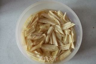 番茄炒腐竹的做法步骤：5