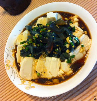皮蛋拌豆腐的做法步骤：6