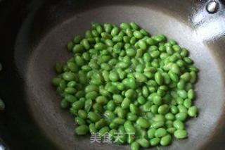 茭白毛豆炒肉丝的做法步骤：8