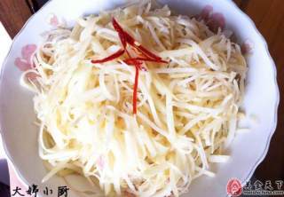 细致版酸辣土豆丝的做法步骤：10