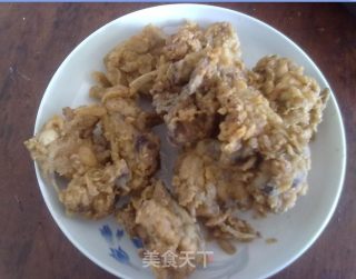 超简单美味的、酥皮炸鸡的做法步骤：9