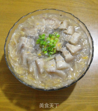 酸菜汆白肉的做法步骤：9