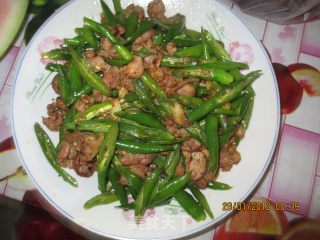 农椒辣子肉的做法步骤：4