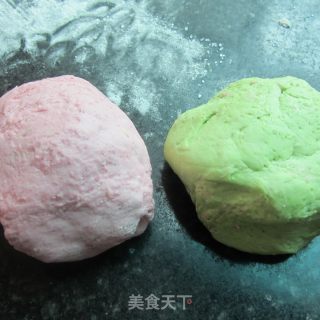 双色煎饼-----刚学的的做法步骤：4