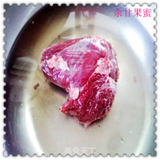 清蒸土豆牛肉丸的做法步骤：1