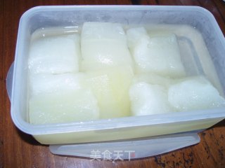 清凉夏日下饭菜---宁波咸冬瓜的做法步骤：1