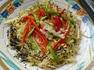 酸辣土豆丝的做法步骤：5