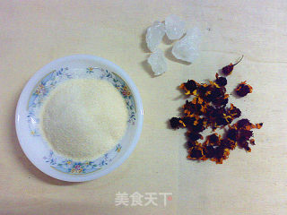 雪菊水晶冻的做法步骤：2