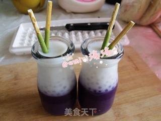 紫薯西米小布丁的做法步骤：14