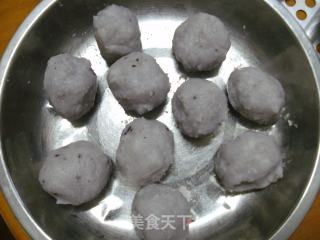 恋上南瓜：【团团圆圆】南瓜山药糯米团的做法步骤：10