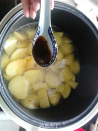 香糯土豆块—电饭锅版的做法步骤：7