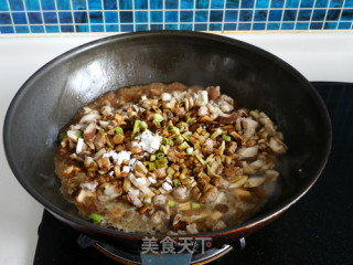 菌香肉酱手擀面的做法步骤：8