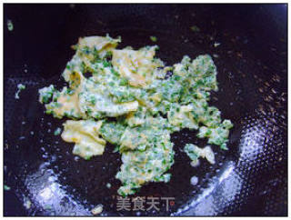 韭菜炒鸡蛋的做法步骤：8