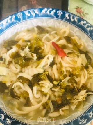 浆水面的做法步骤：6