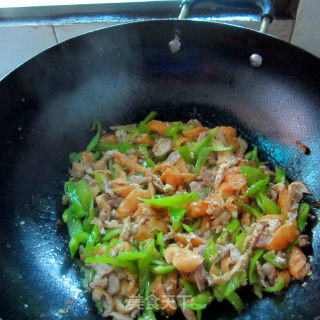 油豆腐炒瘦肉-----家常菜的做法步骤：10