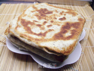 豆渣发面千层饼的做法步骤：14