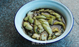 干蒸茄子的做法步骤：10