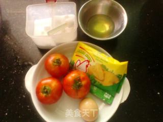 香浓番茄蛋花汤的做法步骤：1