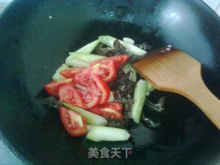 番茄丝瓜蛋汤的做法步骤：6