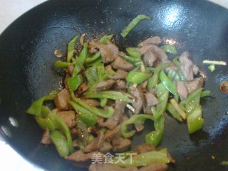 小炒猪肝【小家常】的做法步骤：7