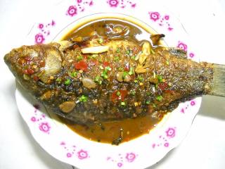 辣烧豆瓣鲫鱼的做法步骤：6