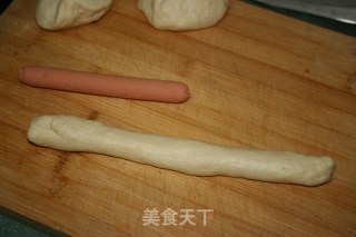 热狗面包的做法步骤：4