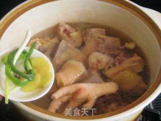 芦笋莲藕炖鸡块的做法步骤：5