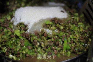 青辣椒牛肉酱的做法步骤：6